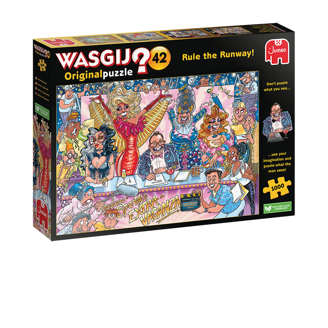 Wasgij Original 42 Rule The Runway Puzzle - 1000 Pieces – Toy