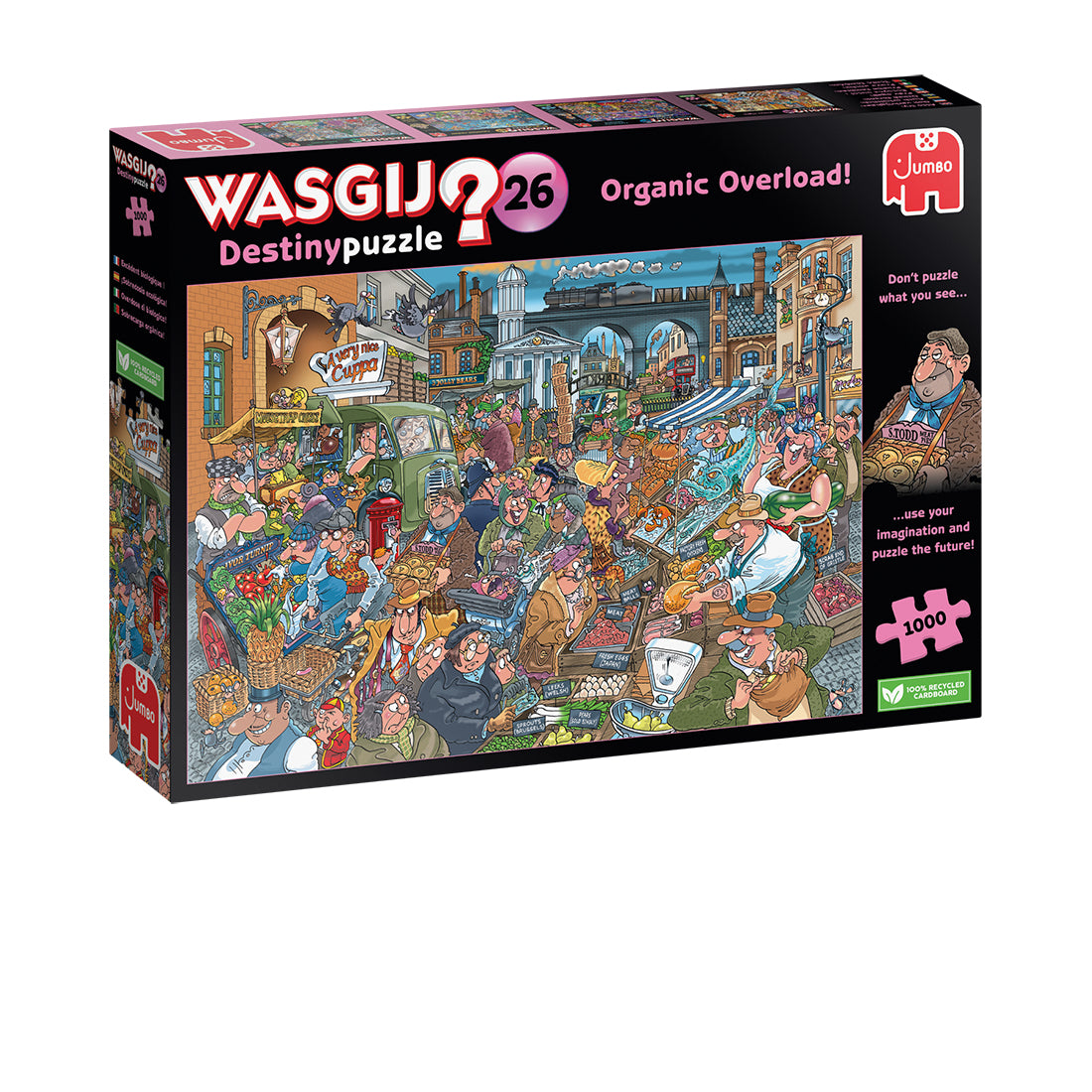Wasgij Destiny 26 Organic Overload 1000 Piece Puzzle – Toy Kingdom