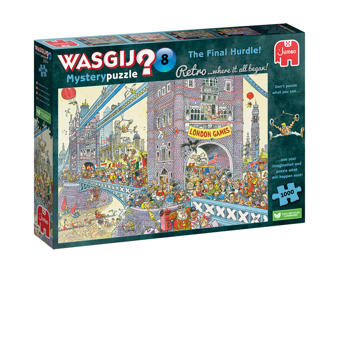Wasgij Mystery 8 The Final Hurdle Puzzle - 1000 Pieces – Toy