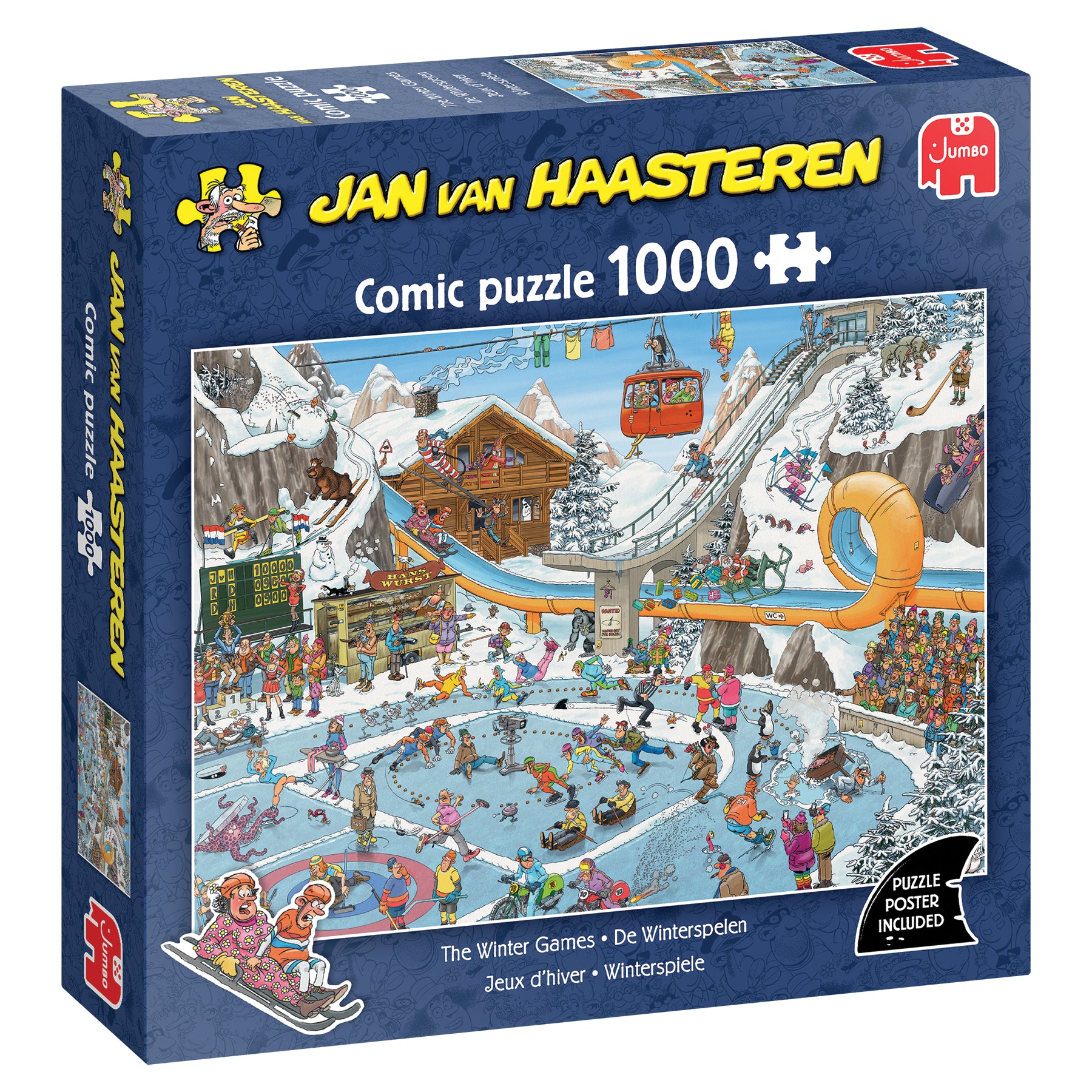Jan van Haasteren - The Winter Games Puzzle (1000 Pieces) – Toy