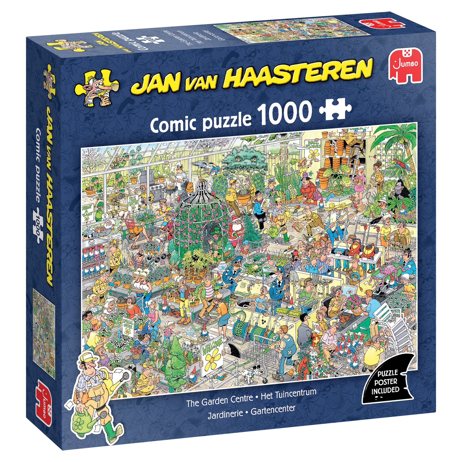 Jan van Haasteren - The Garden Centre Puzzle (1000 Pieces) – Toy