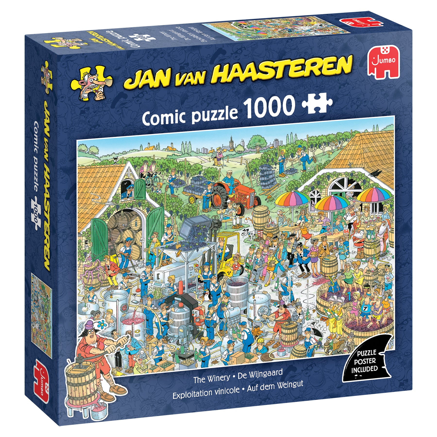 Jan van Haasteren The Winery 1000 Piece Puzzle – Toy Kingdom South