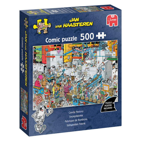 Jan van Haasteren - Candy Factory Puzzle (500 Pieces) – Toy
