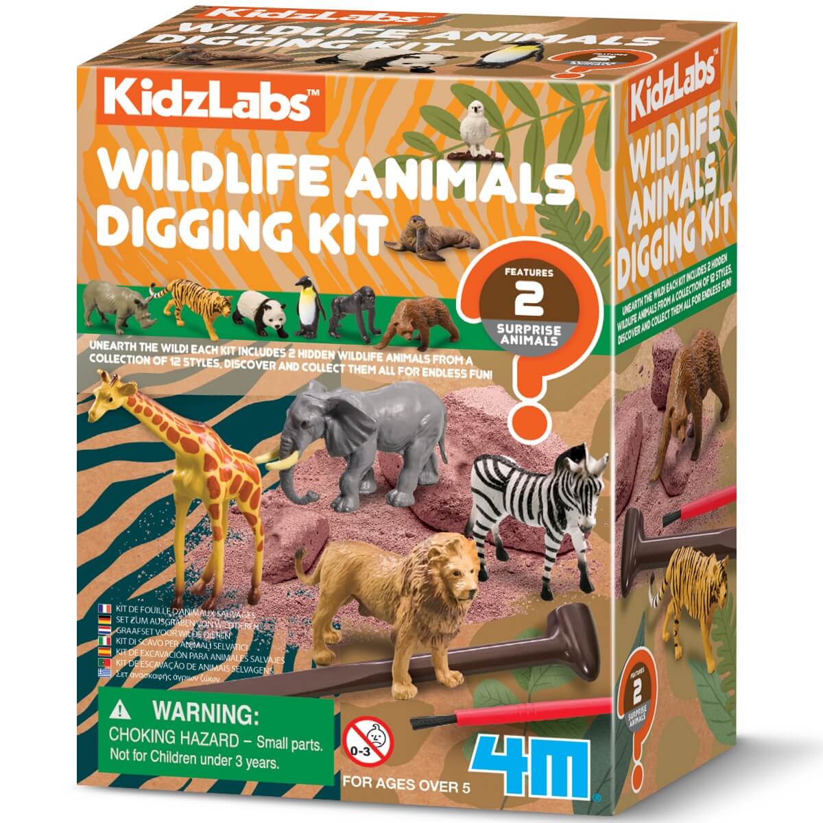 4M Kidzlabs Wildlife Animals Digging Kit – Toy Kingdom South Africa