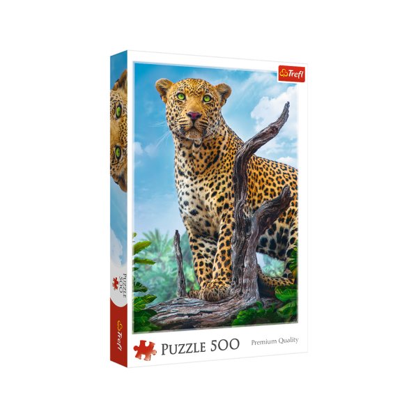 Trefl Wild Leopard Puzzle - 500 Pieces – Toy Kingdom South Africa