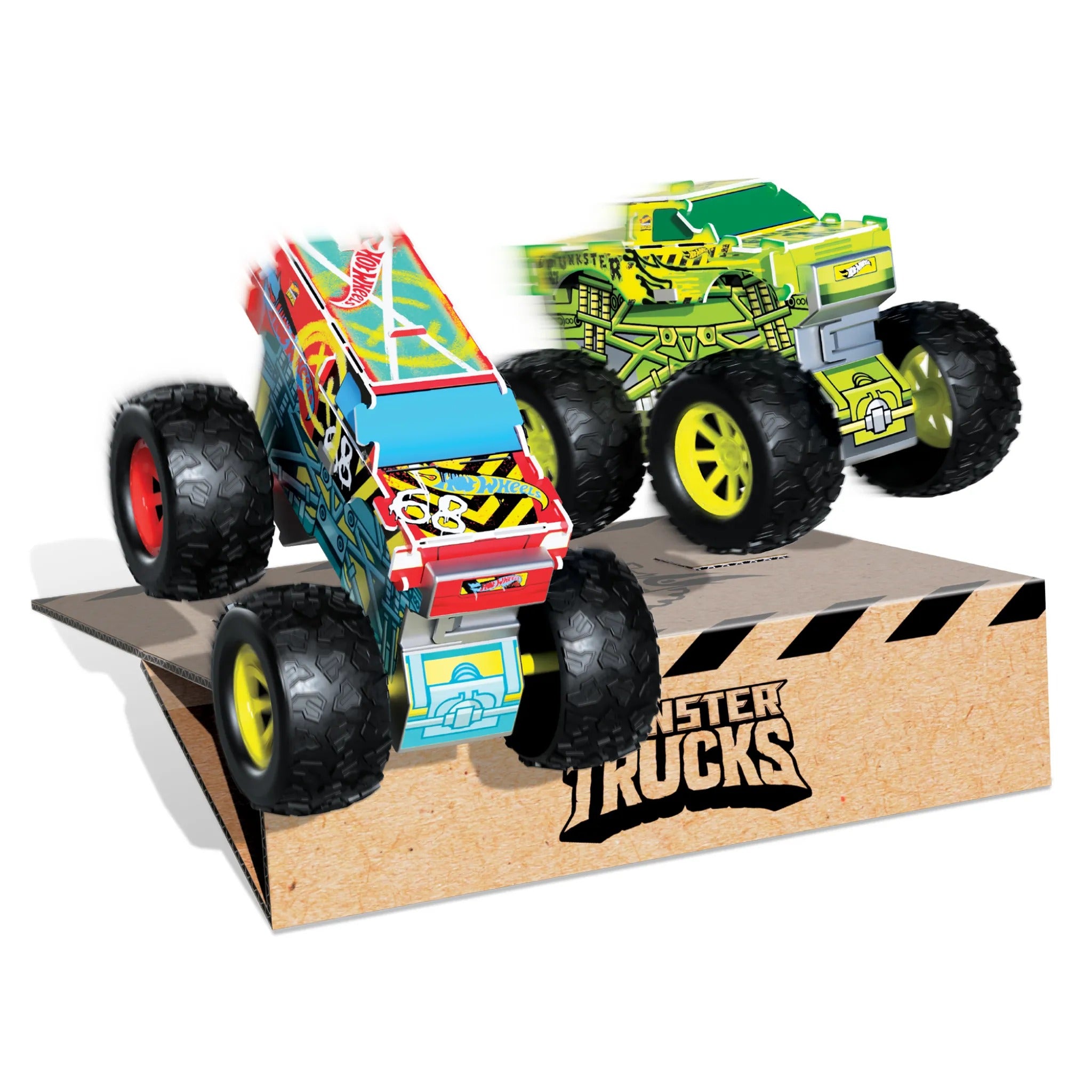 Hot Wheels Mini Monster Trucks Crash Pack – Toy Kingdom