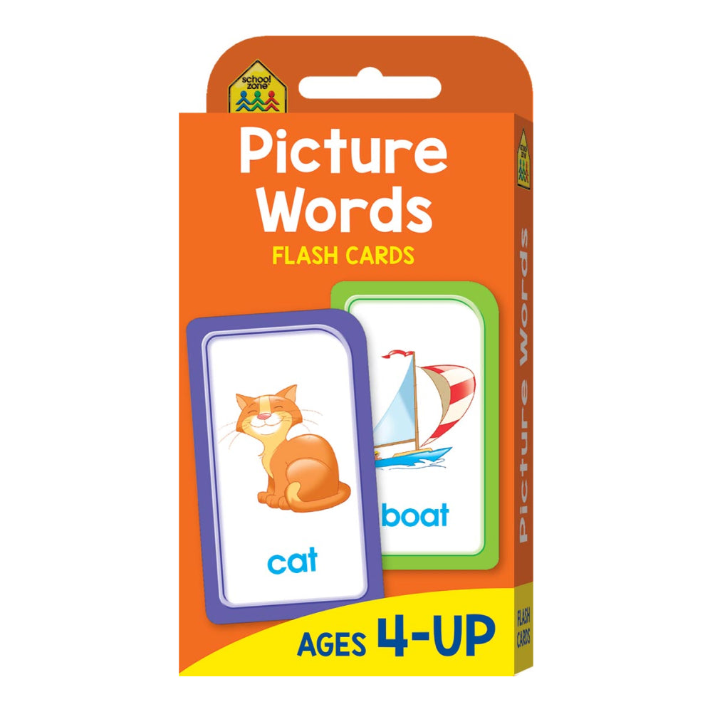 トレンド　Picture Words フラッシュカード　8種 Picture Words Flash Cards – Toy Kingdom South Africa