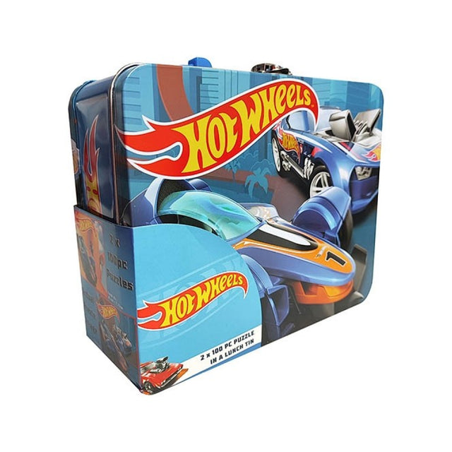 Hot Wheels Puzzles In A Tin