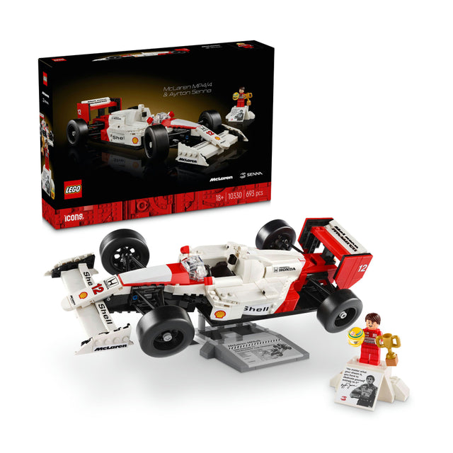 LEGO® Icons McLaren MP4/4 & Ayrton Senna 10330