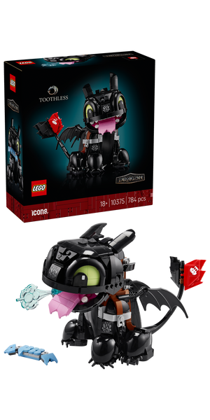 LEGO Icons How to Train Your Dragon: Toothless (10375) – Toy