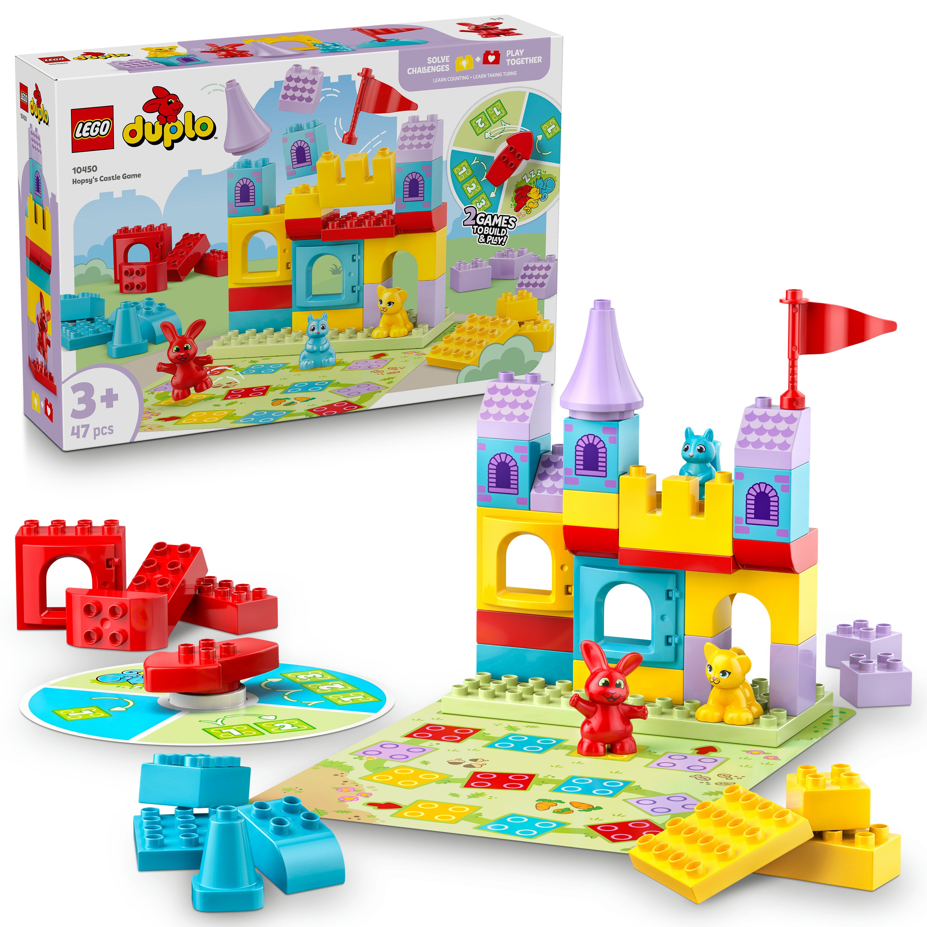 【BIG CASTLE】Zingy’s ジンギーズ 2冊 LEGO® DUPLO® Hopsy's Castle Game – Toy Kingdom South Africa