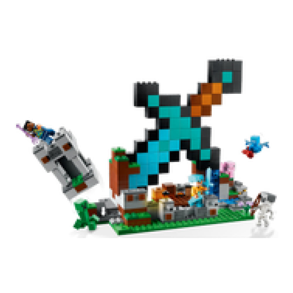 Lego minecraft sword sale