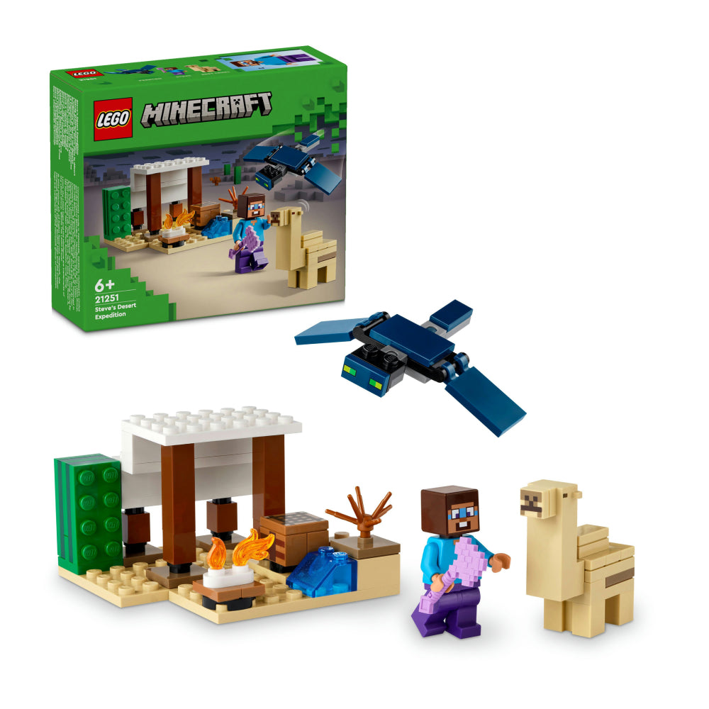 LEGO® Minecraft Steve's Desert Expedition – Toy Kingdom South Africa
