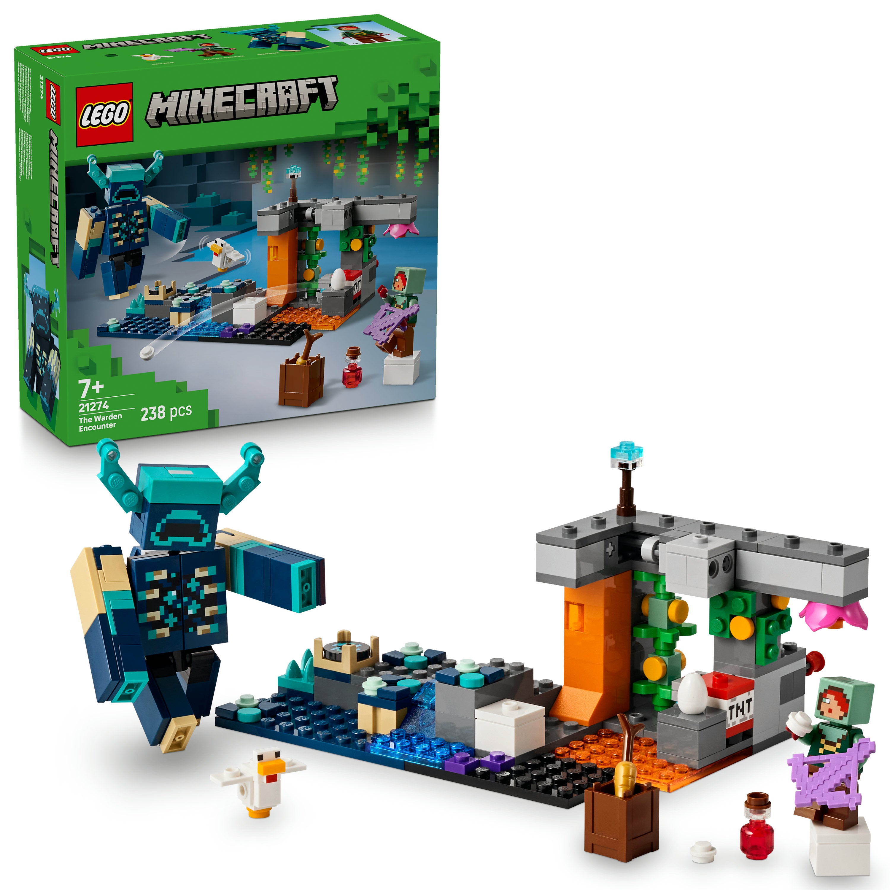 LEGO® Minecraft The Warden Encounter – Toy Kingdom South Africa