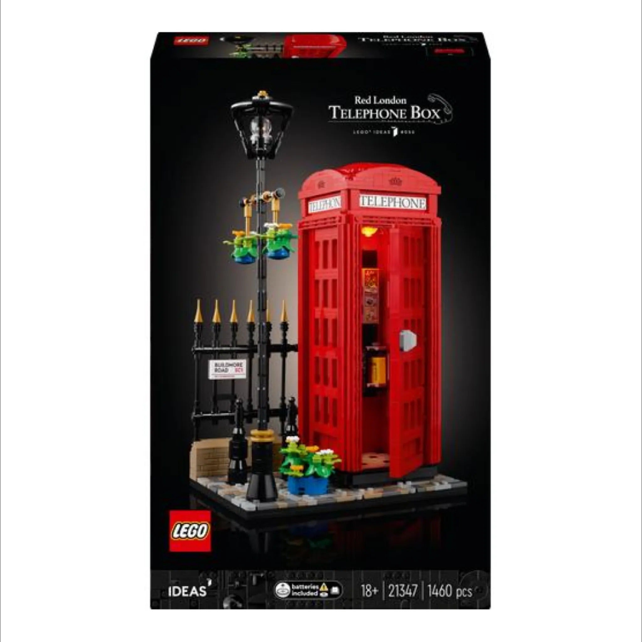 LEGO® Ideas Red London Telephone Box – Toy Kingdom South Africa