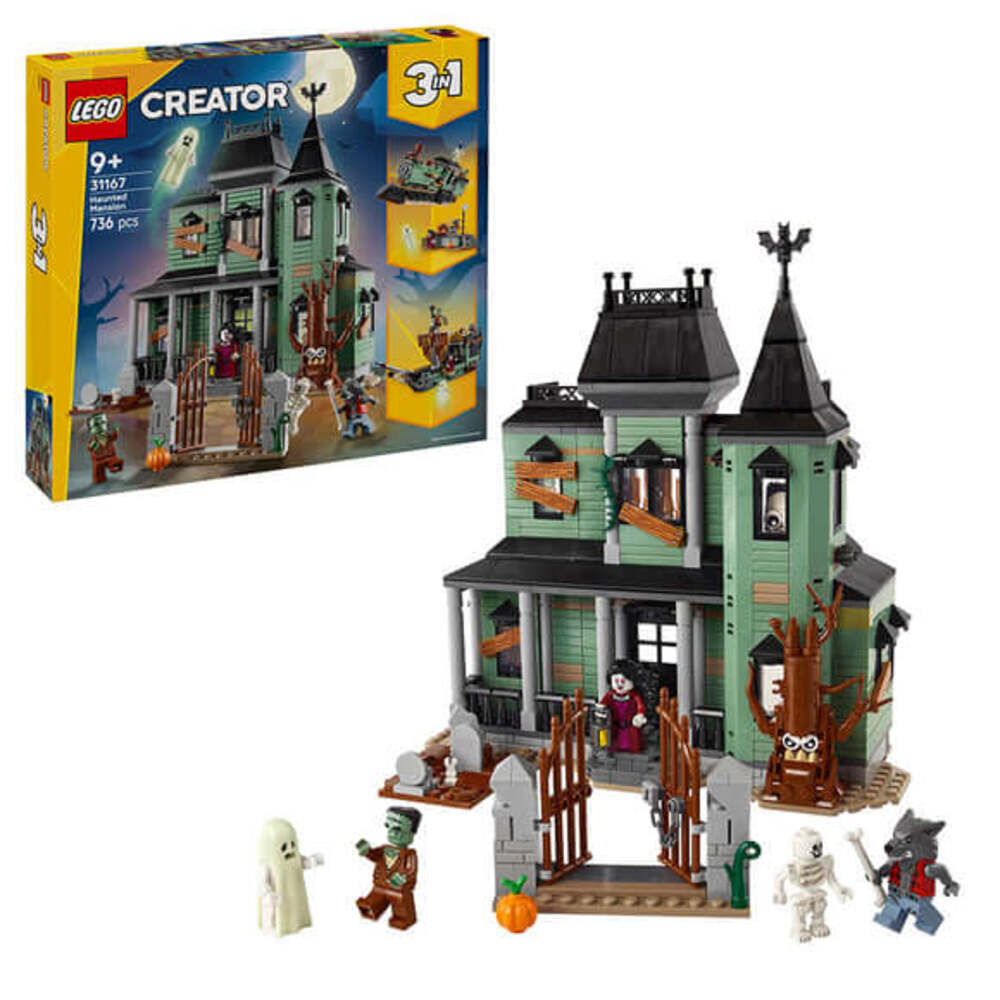 LEGO® Creator 3in1 Haunted Mansion – Toy Kingdom South Africa