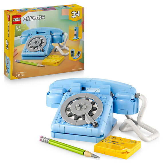 りんごさん専用 LEGO® Creator 3in1 Retro Telephone – Toy Kingdom South Africa