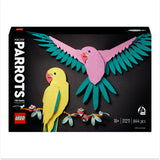 LEGO® Art The Fauna Collection – Macaw Parrots 31211