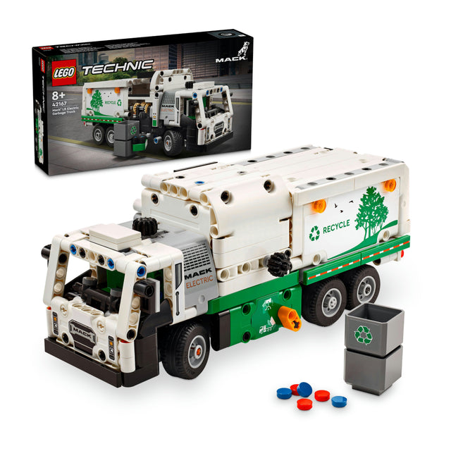 LEGO® Technic Mack® LR Electric Garbage Truck 42167