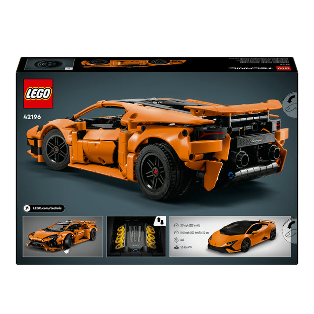 LEGO® Technic Lamborghini Huracán Tecnica Orange 42196