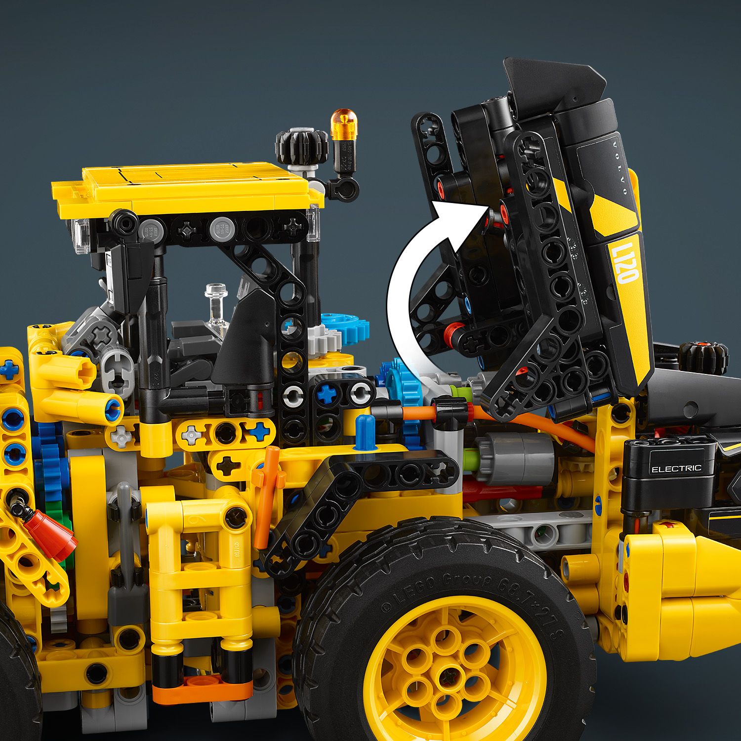 End Loader Volvo L350f Lego Technic Front Loader Volvo L350 Lego