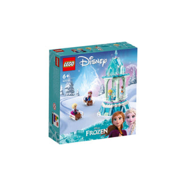 LEGO® Disney Princess Anna and Elsa's Magical Merry-Go-Round 43218