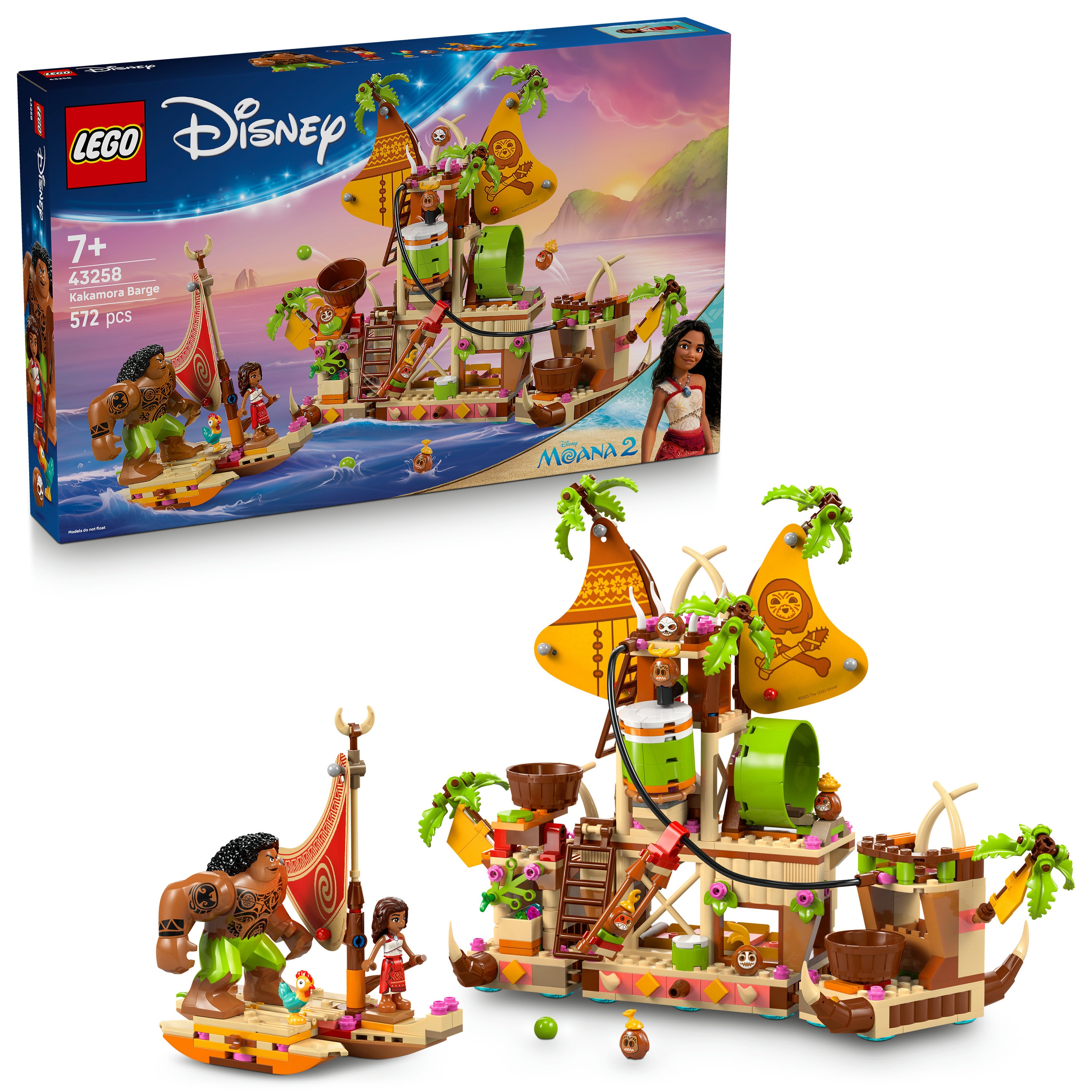LEGO® Disney Moana 2 Kakamora Barge – Toy Kingdom South Africa