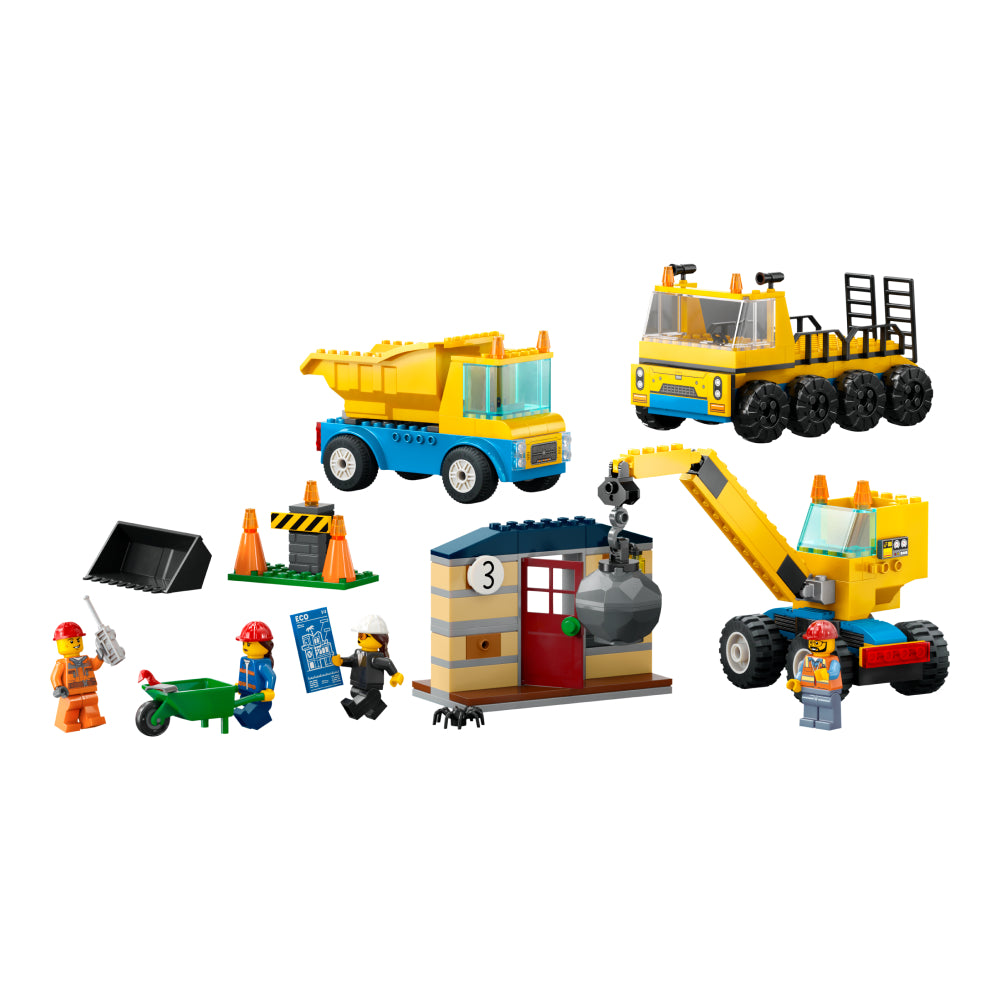 LEGO® City Great Vehicles Construction Trucks and Wrecking Ball