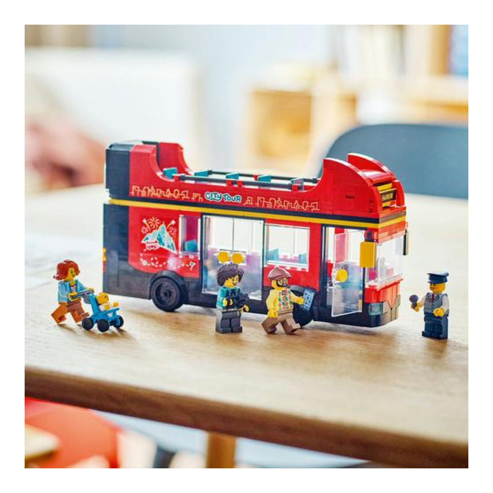 LEGO® City Red Double-Decker Sightseeing Bus – Toy Kingdom South