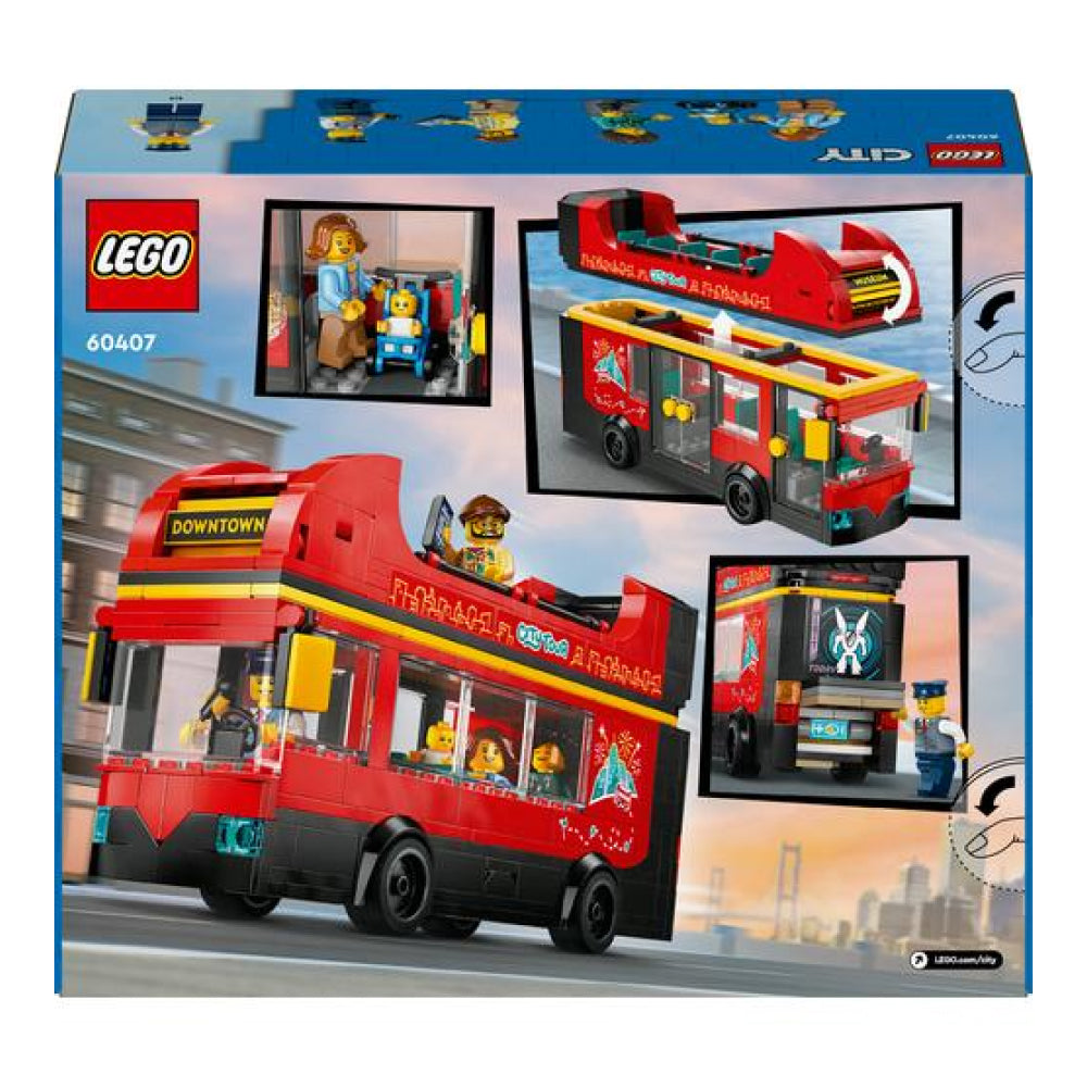 LEGO® City Red Double-Decker Sightseeing Bus – Toy Kingdom South