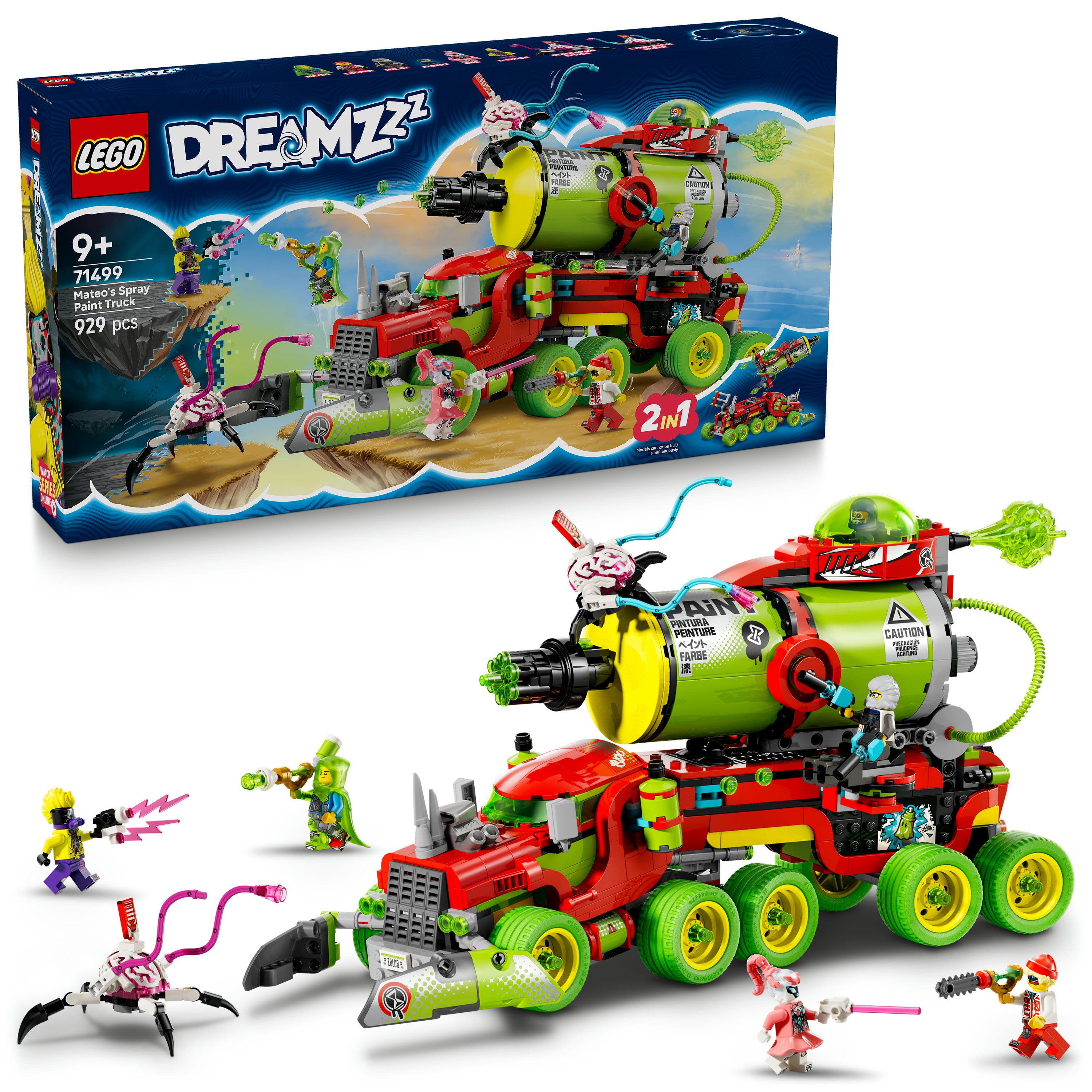 LEGO® DREAMZzz™ Mateo's Spray Paint Truck – Toy Kingdom South Africa