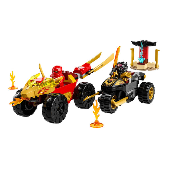 LEGO® Ninjago Kai and Ras's Car and Bike Battle – Toy Kingdom