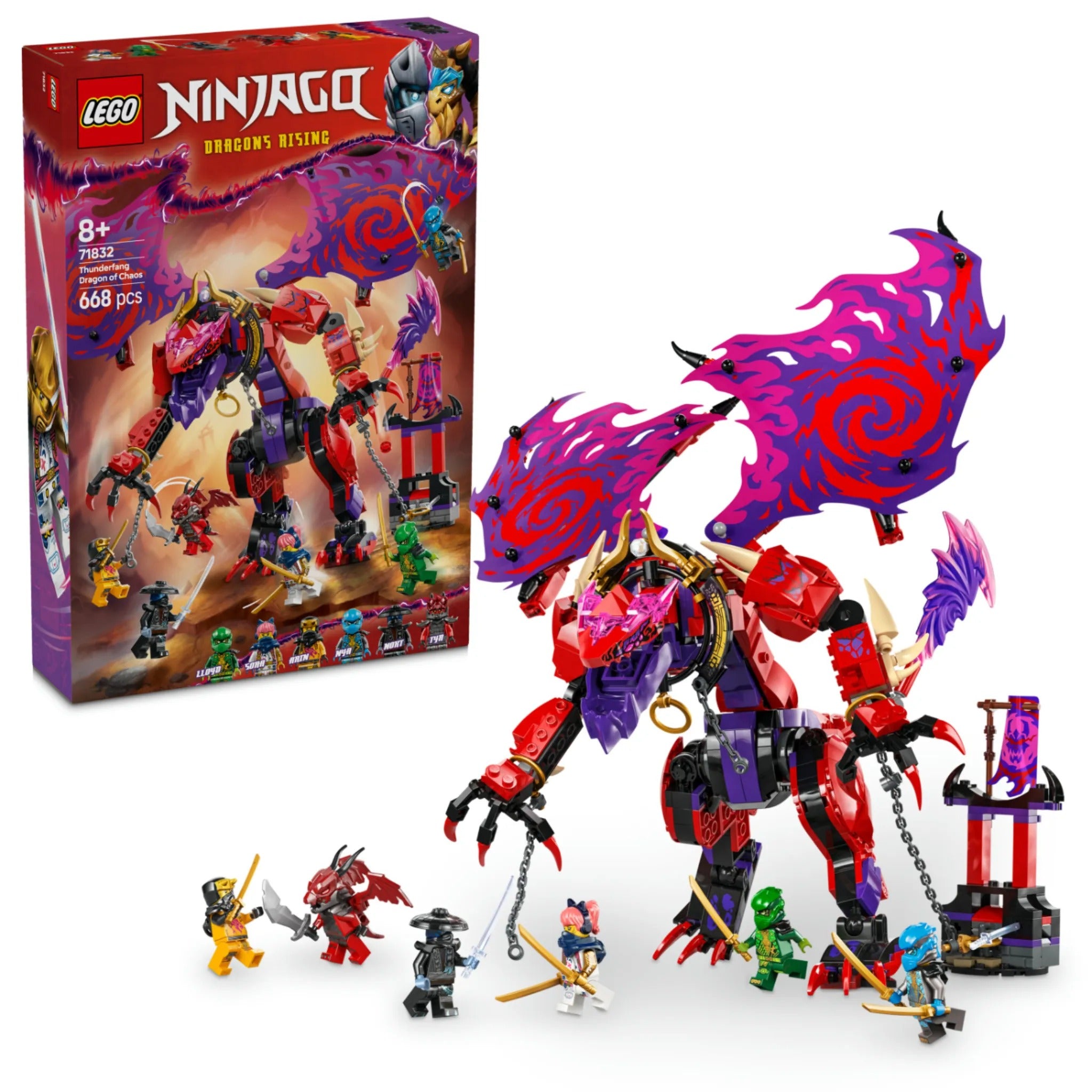 LEGO® NINJAGO® Thunderfang Dragon of Chaos – Toy Kingdom South Africa