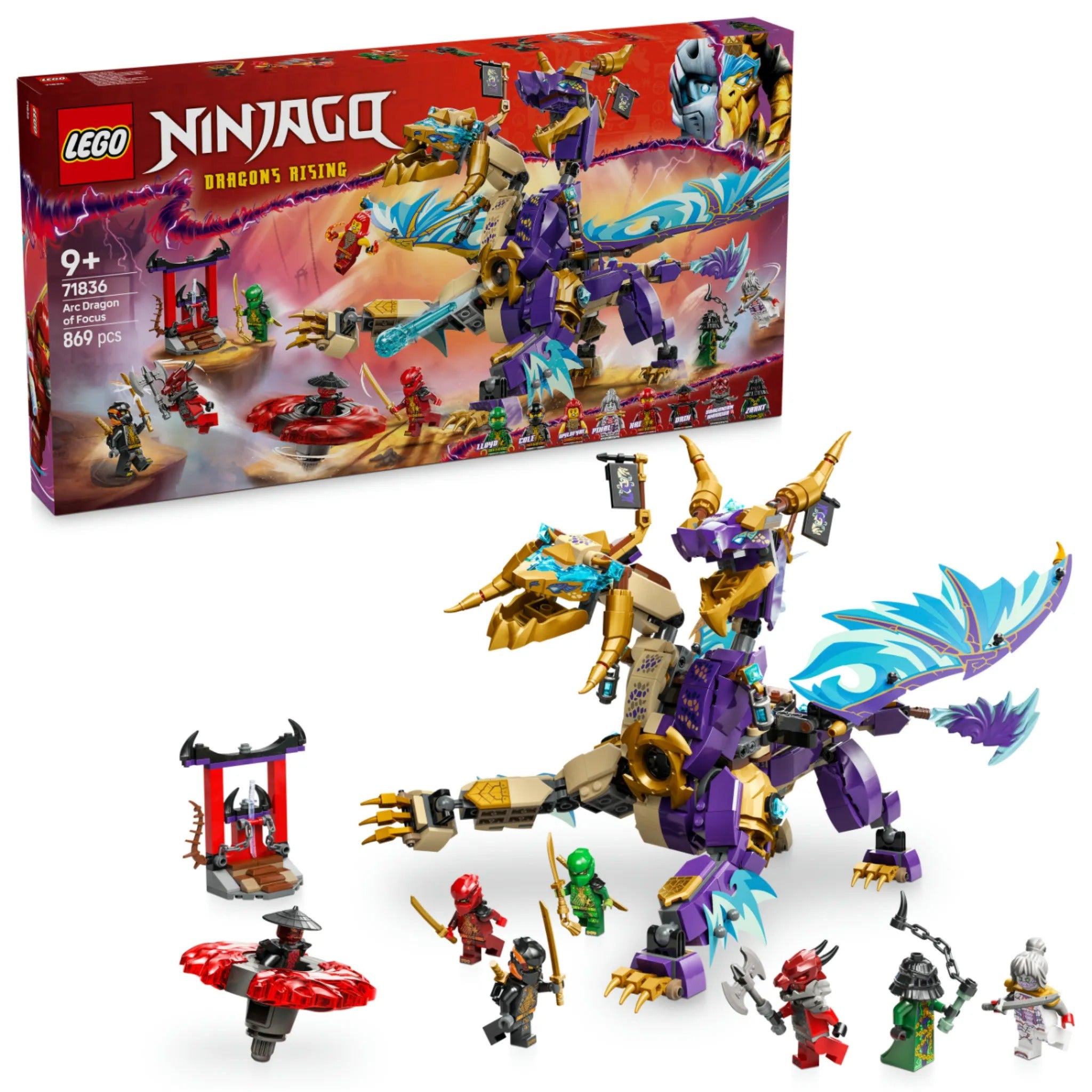 LEGO® NINJAGO® Arc Dragon Of Focus – Toy Kingdom South Africa
