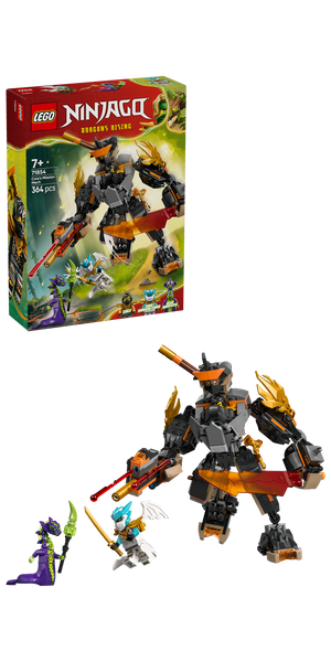 LEGO NINJAGO Cole's Mission Mech & Dragon Zane – Toy Kingdom South