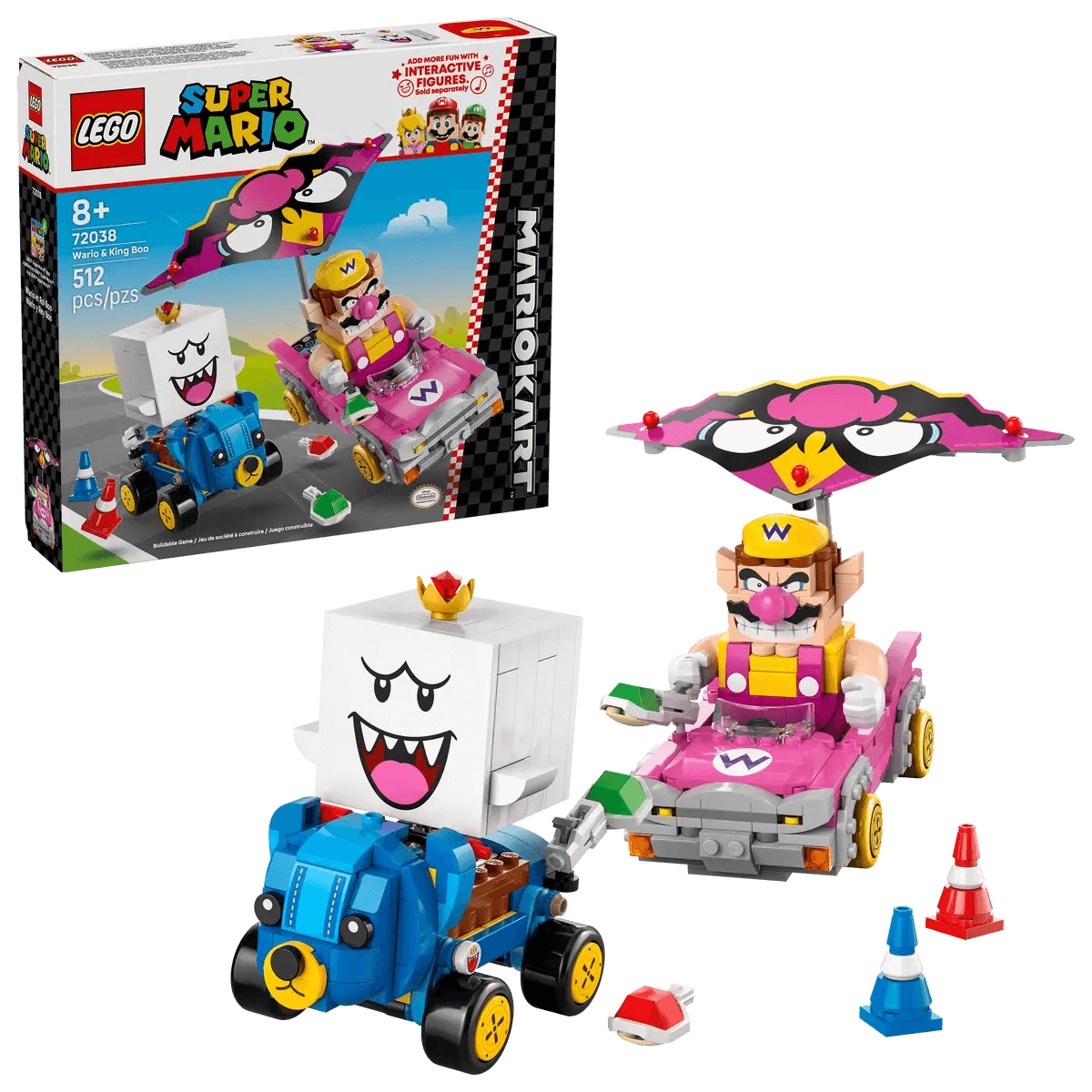 LEGO® Mario™ Kart™ Wario & King Boo Playset – Toy Kingdom South Africa