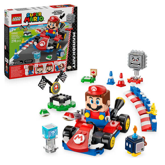 LEGO® Super Mario™: Interactive Mario™ & Standard Kart – Toy