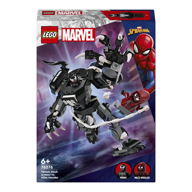 LEGO® Marvel Venom Mech Armour vs. Miles Morales 76276