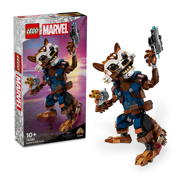 LEGO® Marvel Rocket & Baby Groot 76282