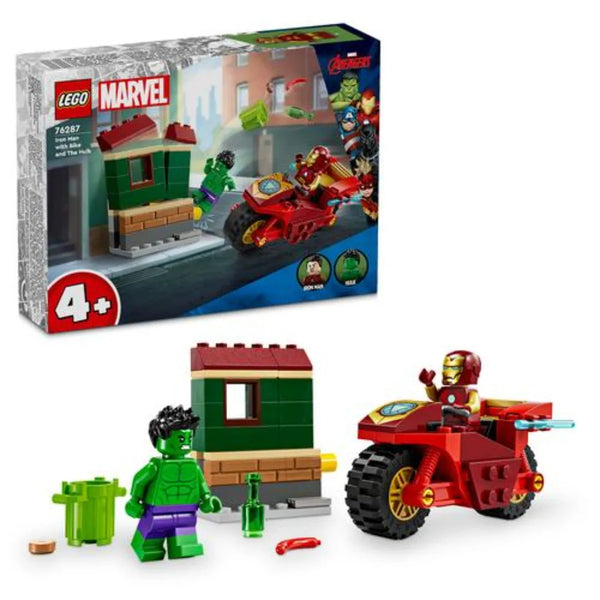 A⭐︎ LEGO® Iron Man with Bike and The Hulk – Toy Kingdom South Africa