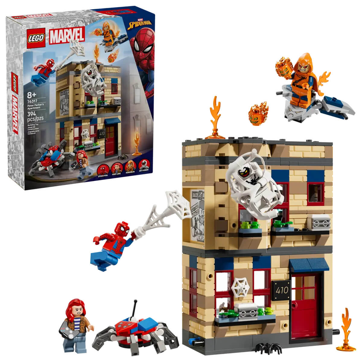 LEGO® ǀ Marvel Peter Parker's Apartment – Toy Kingdom South Africa