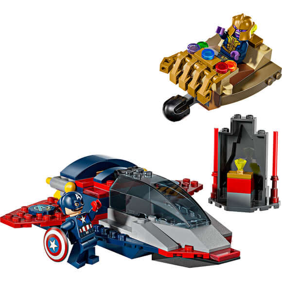 LEGO® ǀ Marvel Captain America vs. Thanos with 2 Minifigures – Toy
