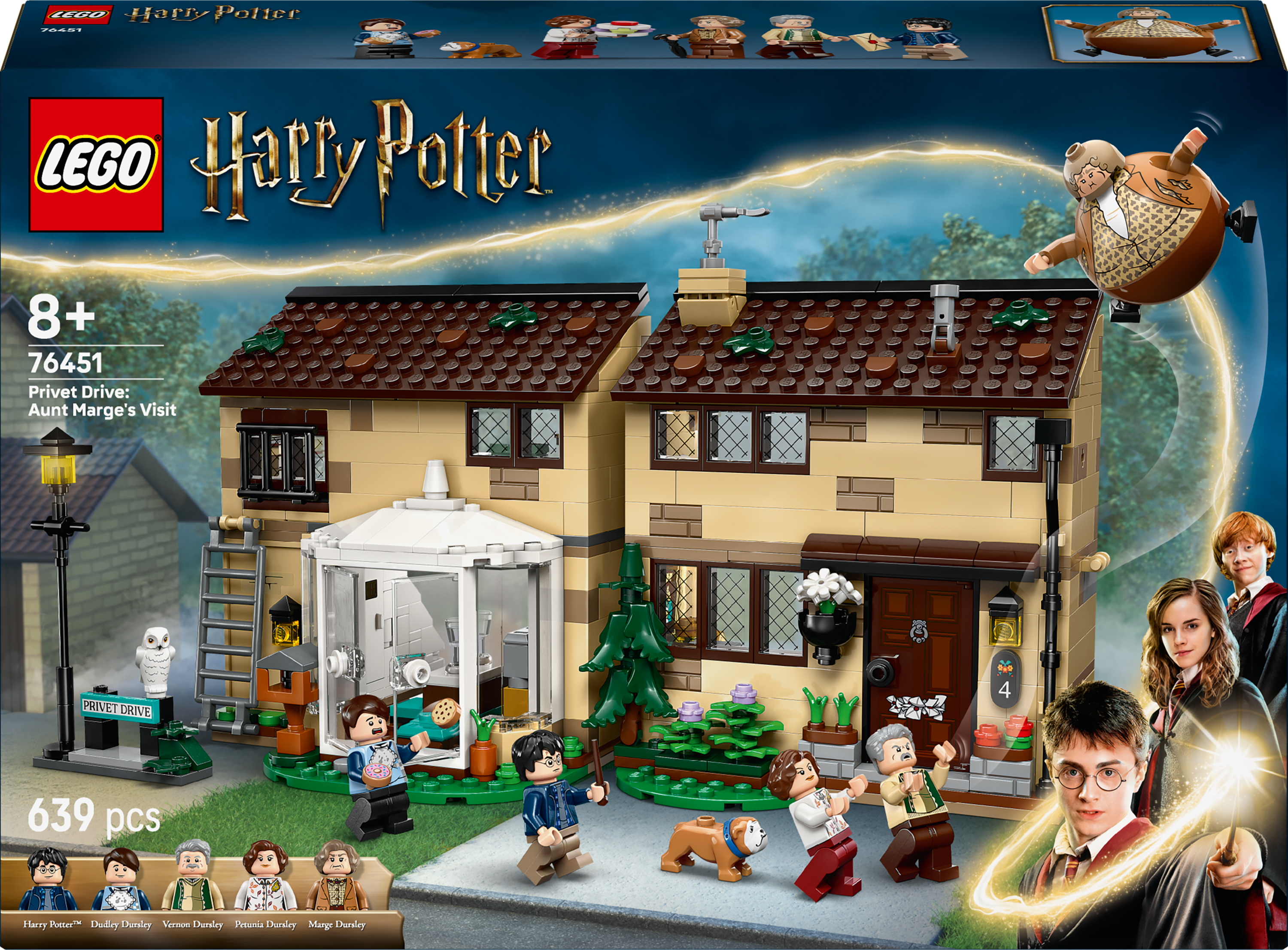 LEGO® Harry Potter™ Privet Drive: Aunt Marge's Visit – Toy Kingdom