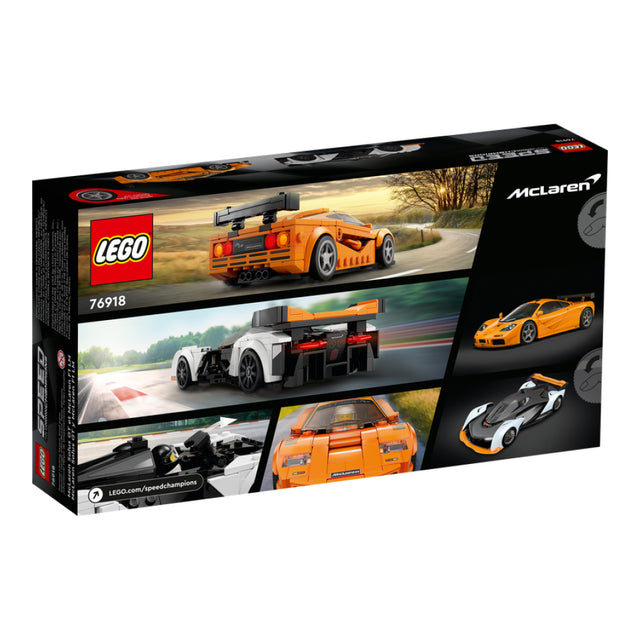 LEGO® Speed Champions McLaren Solus GT & McLaren F1 LM 76918