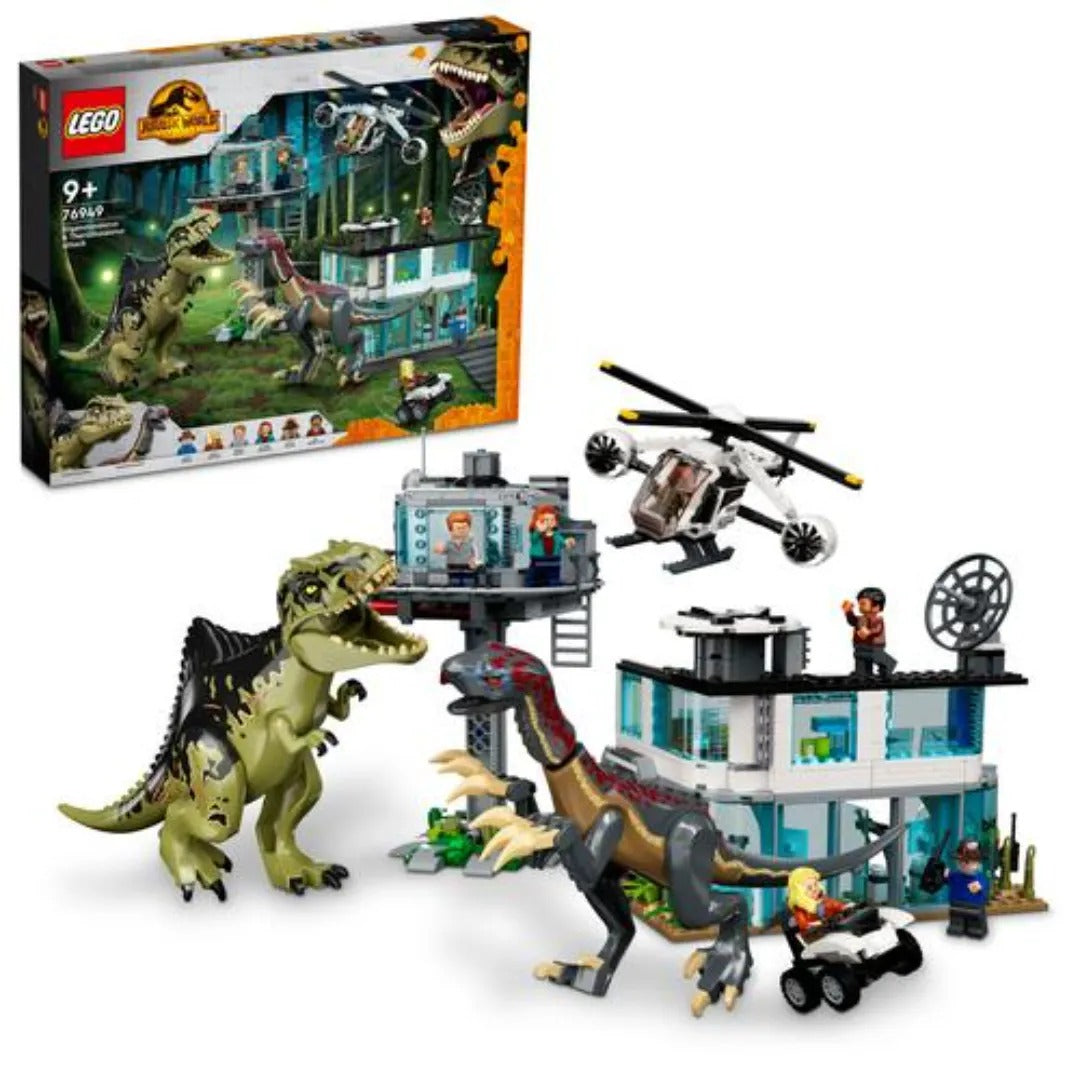 LEGO® Jurassic World Giganotosaurus Therizinosaurus Attack 76949