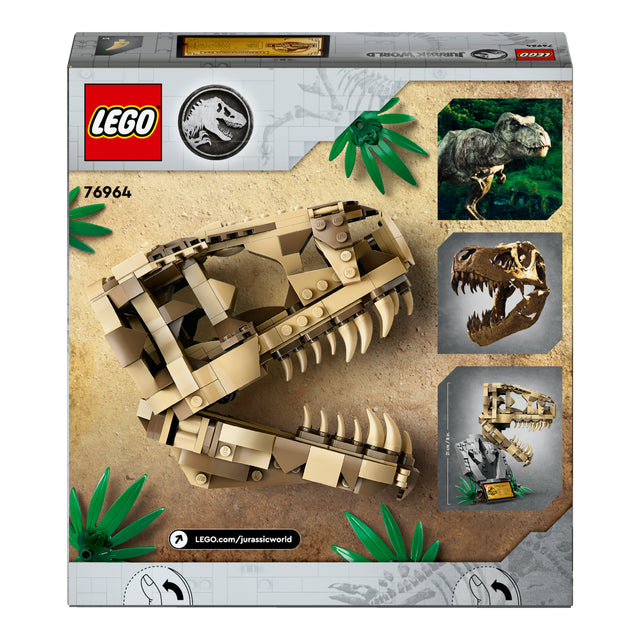 LEGO® Jurassic World Dinosaur Fossils: T. rex Skull 76964