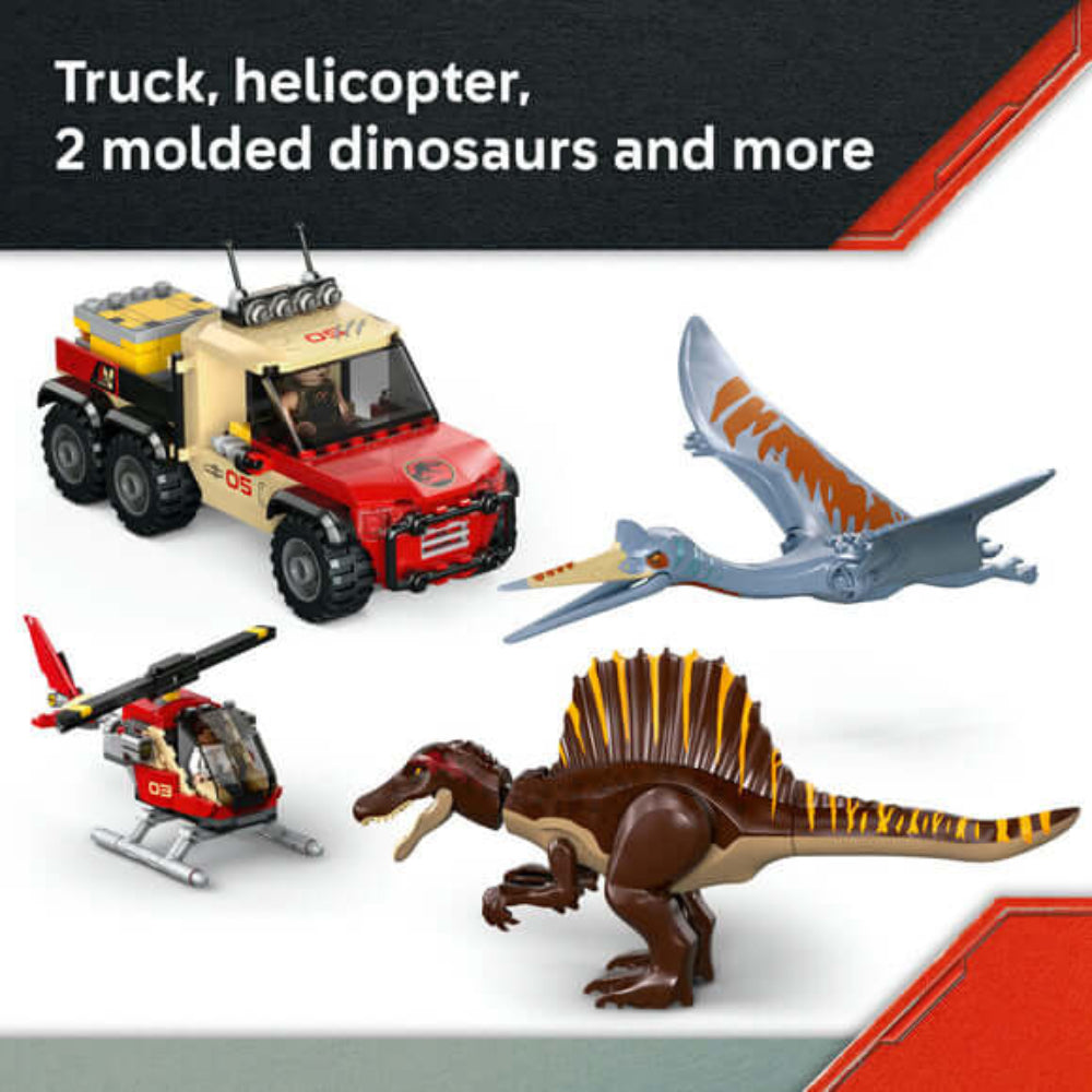 LEGO® Jurassic World Spinosaurus & Quetzalcoatlus Air Mission