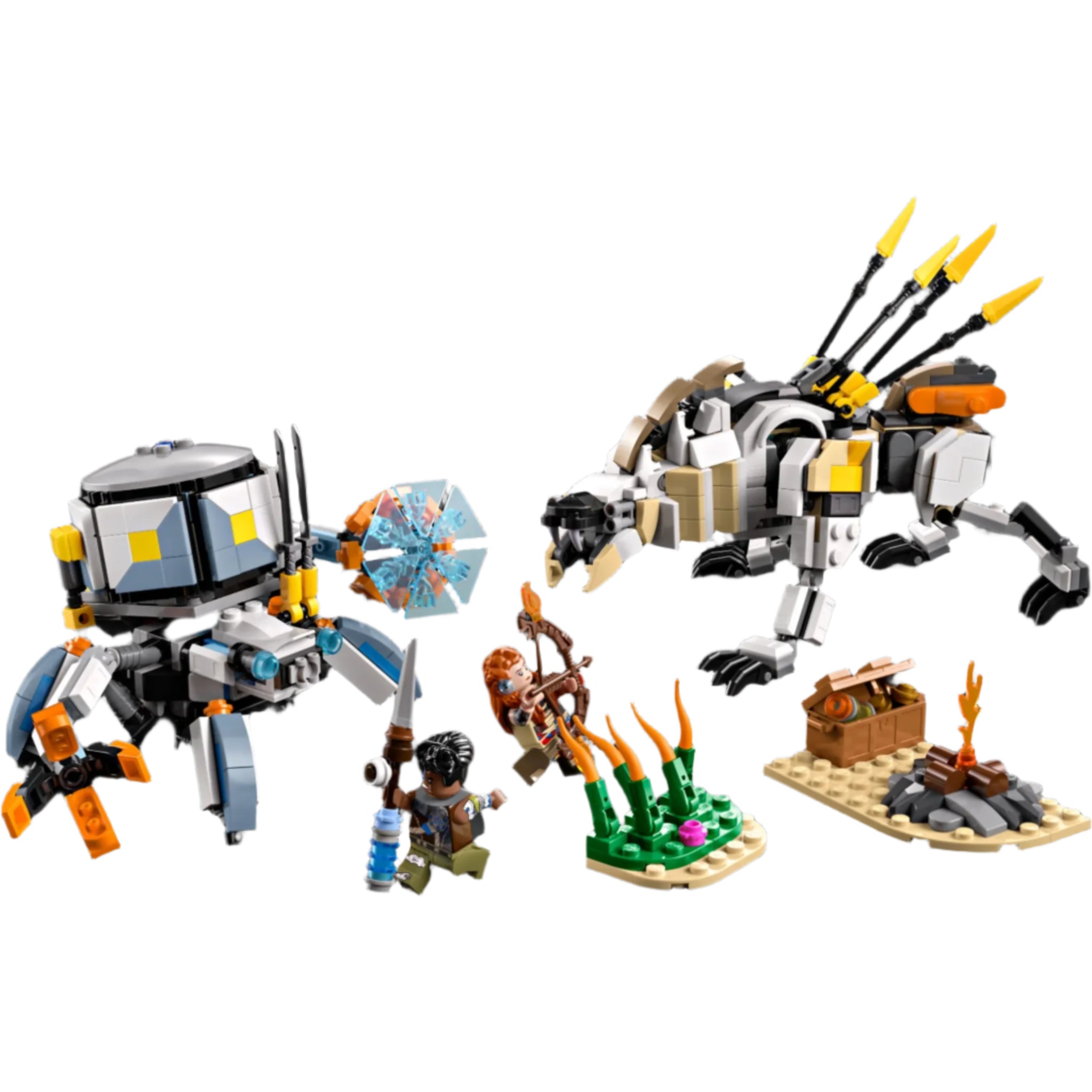 LEGO® Horizon Adventures™ Aloy & Varl vs. Shell-Walker & Sawtooth