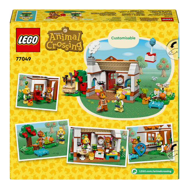 LEGO Animal Crossing Isabelle's House Visit 77049