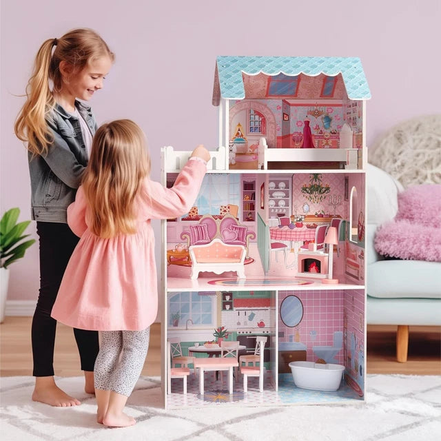 Leia Doll House with 9-Piece Furniture Set – Toy Kingdom South Africa